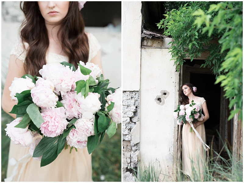 peony bouquet, bridals at a farmhouse, utah  wedding photographer, www.kristinacurtisphotography.com
