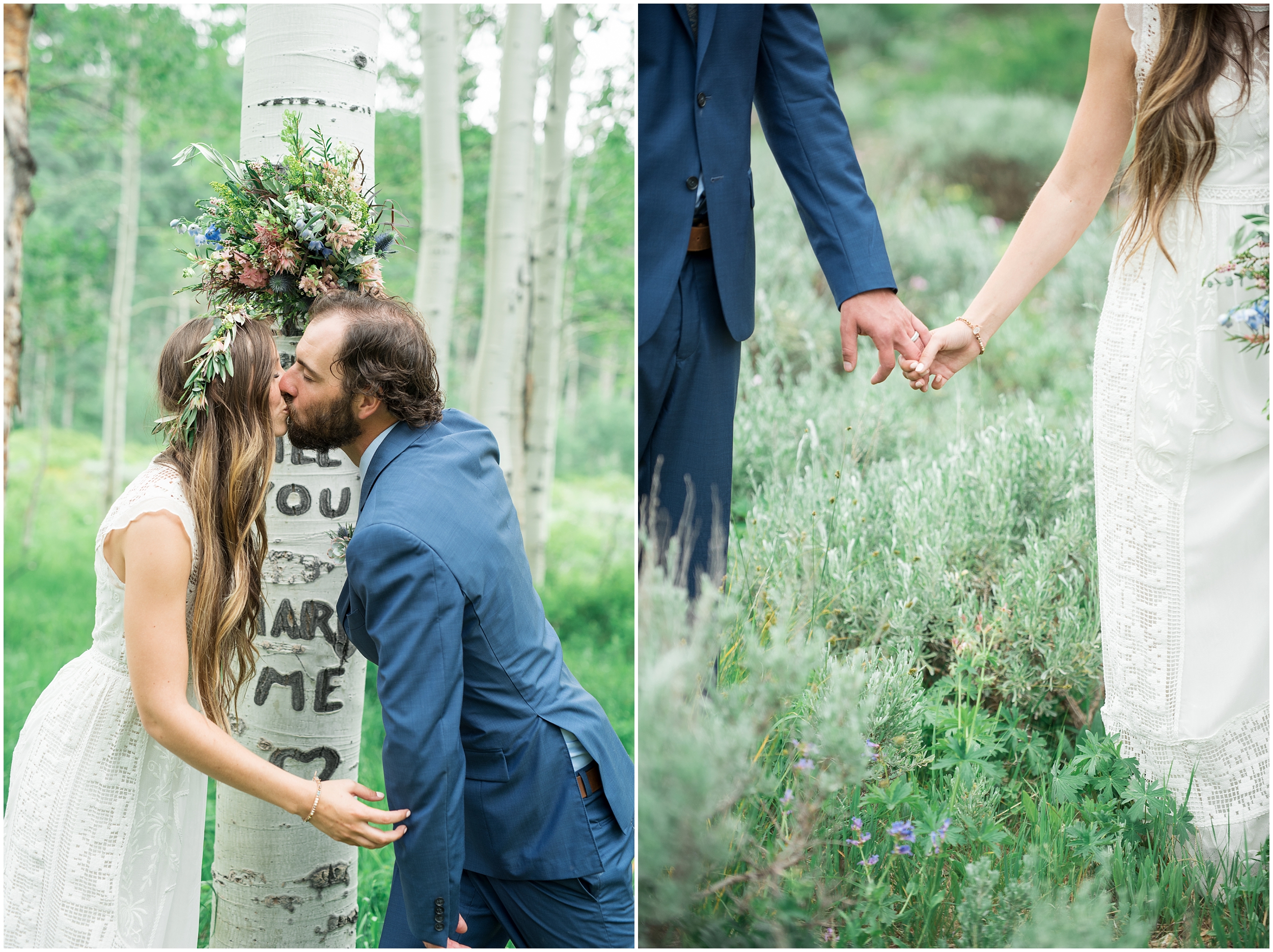 Park City, Mountain Wedding, Utah mountain, gaurdmans pass, destination wedding, wild flowers, aspen arch, handmade arch, wedding arch, lace dress, blue suit, bohemian wedding, bohemian dress, wild flower bouquets, wedding halo, greener halo, greenery wreath, floral halo, cake display, wedding cake display, Utah wedding photographers, Utah wedding photographer, Utah wedding photography, Utah county wedding photography, Utah county wedding photographer, salt lake city photographers, salt lake city wedding photography, salt lake photographers, salt lake city photographers, photographers in Utah, Utah photography, photography Utah, photographer Utah, Kristina Curtis photography, Kristina Curtis Photographer, www.kristinacurtisphotography.com