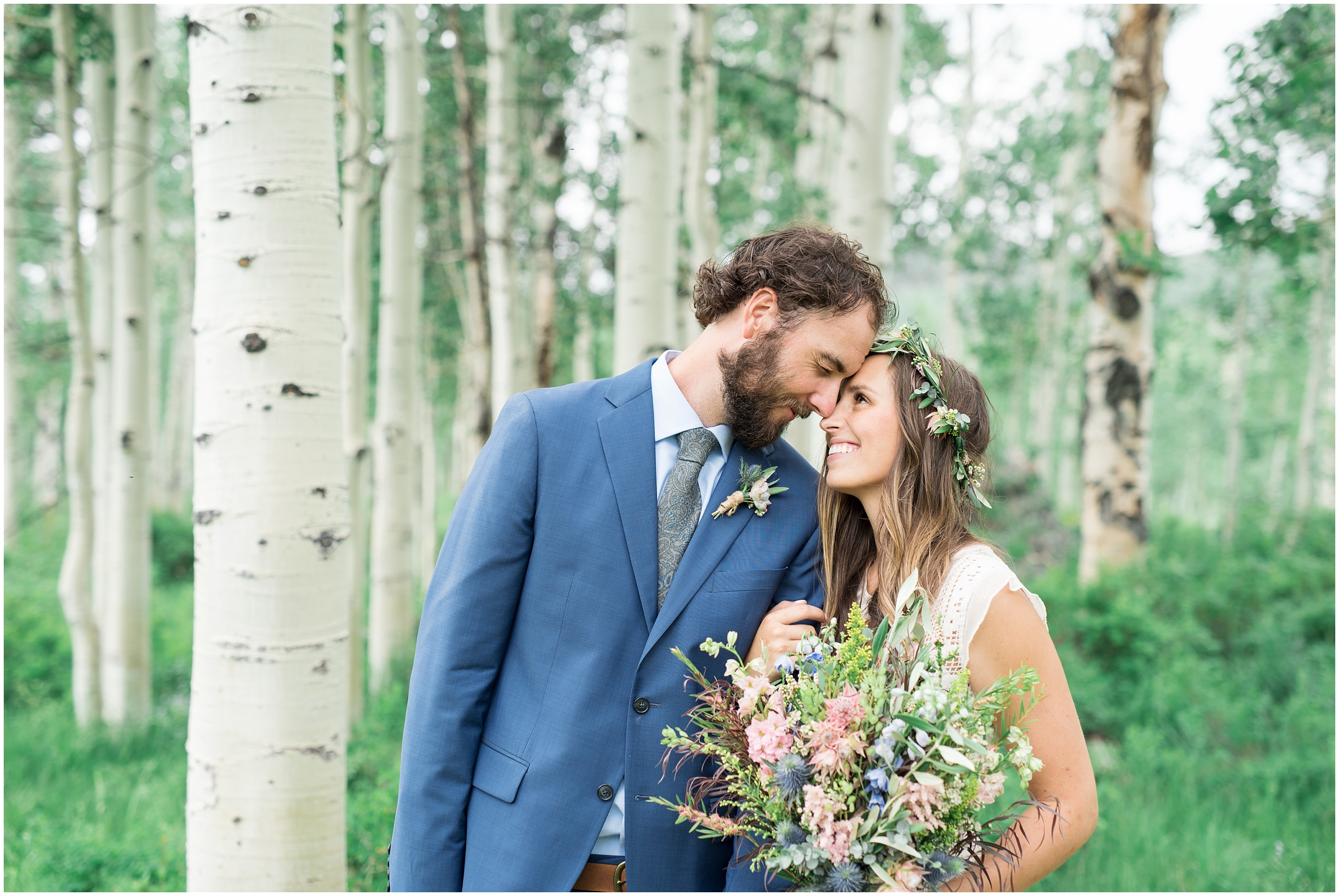 Park City, Mountain Wedding, Utah mountain, gaurdmans pass, destination wedding, wild flowers, aspen arch, handmade arch, wedding arch, lace dress, blue suit, bohemian wedding, bohemian dress, wild flower bouquets, wedding halo, greener halo, greenery wreath, floral halo, cake display, wedding cake display, Utah wedding photographers, Utah wedding photographer, Utah wedding photography, Utah county wedding photography, Utah county wedding photographer, salt lake city photographers, salt lake city wedding photography, salt lake photographers, salt lake city photographers, photographers in Utah, Utah photography, photography Utah, photographer Utah, Kristina Curtis photography, Kristina Curtis Photographer, www.kristinacurtisphotography.com