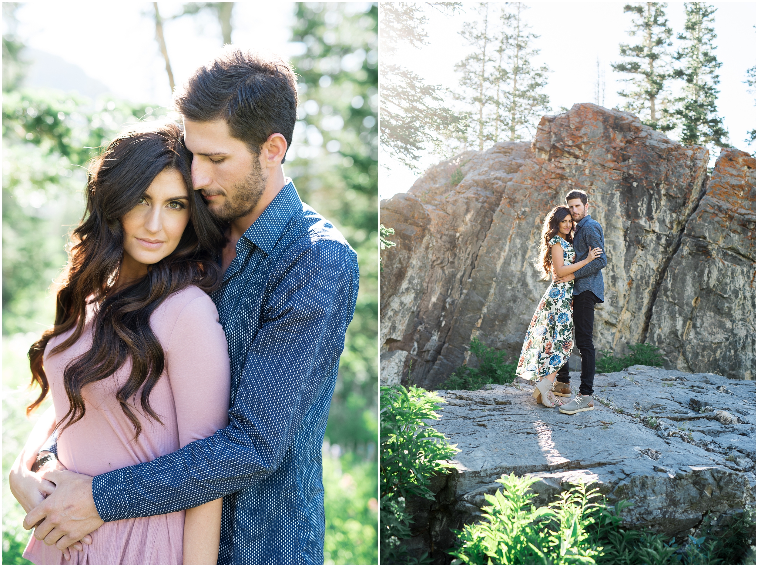 Utah mountain engagements, floral print dress and navy, rock scape engagements, destination engagements, Utah wedding photographers, Utah wedding photographer, Utah wedding photography, Utah county wedding photography, Utah county wedding photographer, salt lake city photographers, salt lake city wedding photography, salt lake photographers, salt lake city photographers, photographers in Utah, Utah photography, photography Utah, photographer Utah, Kristina Curtis photography, Kristina Curtis Photographer, www.kristinacurtisphotography.com