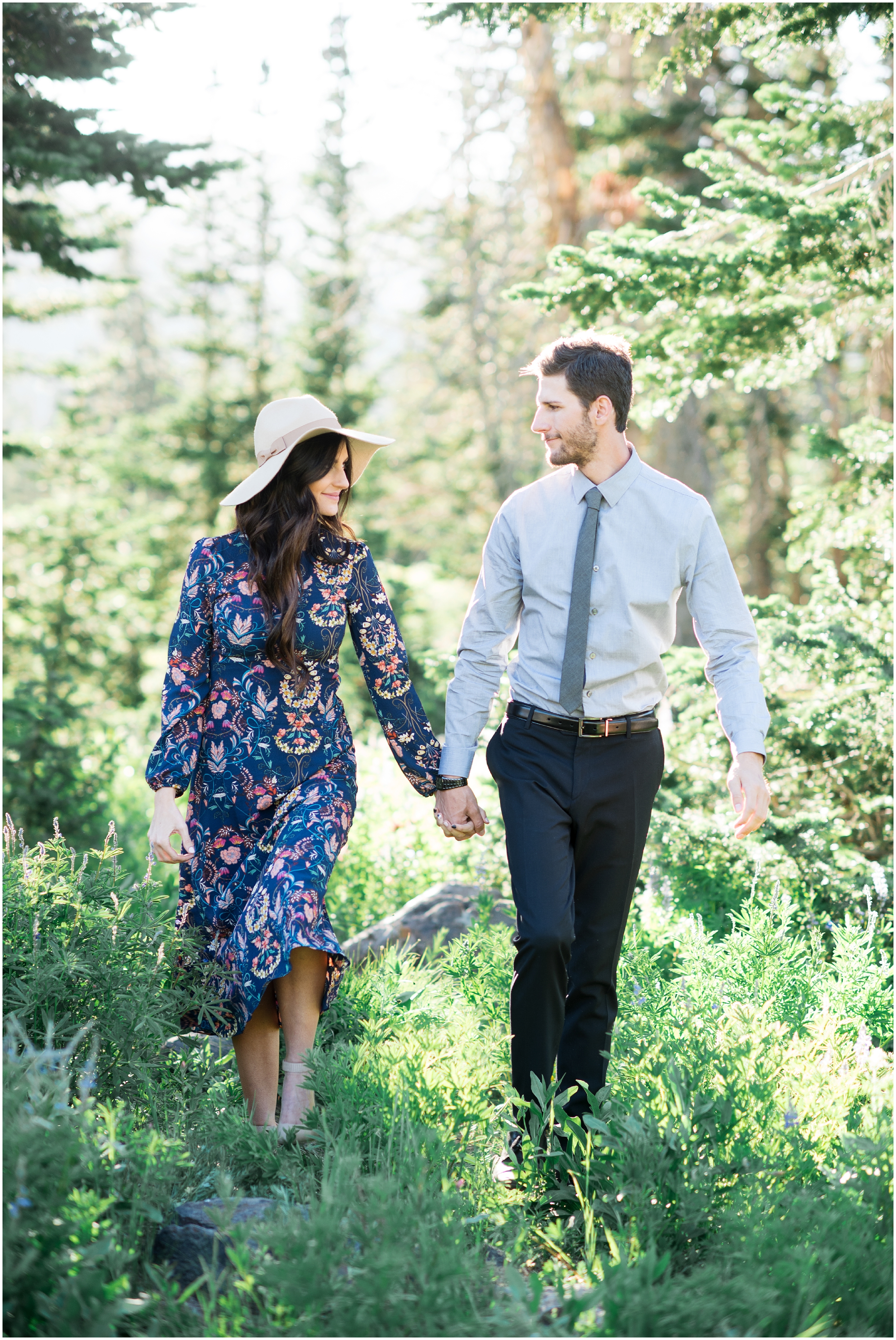 Utah mountain engagements, floral print dress and navy, rock scape engagements, destination engagements, Utah wedding photographers, Utah wedding photographer, Utah wedding photography, Utah county wedding photography, Utah county wedding photographer, salt lake city photographers, salt lake city wedding photography, salt lake photographers, salt lake city photographers, photographers in Utah, Utah photography, photography Utah, photographer Utah, Kristina Curtis photography, Kristina Curtis Photographer, www.kristinacurtisphotography.com