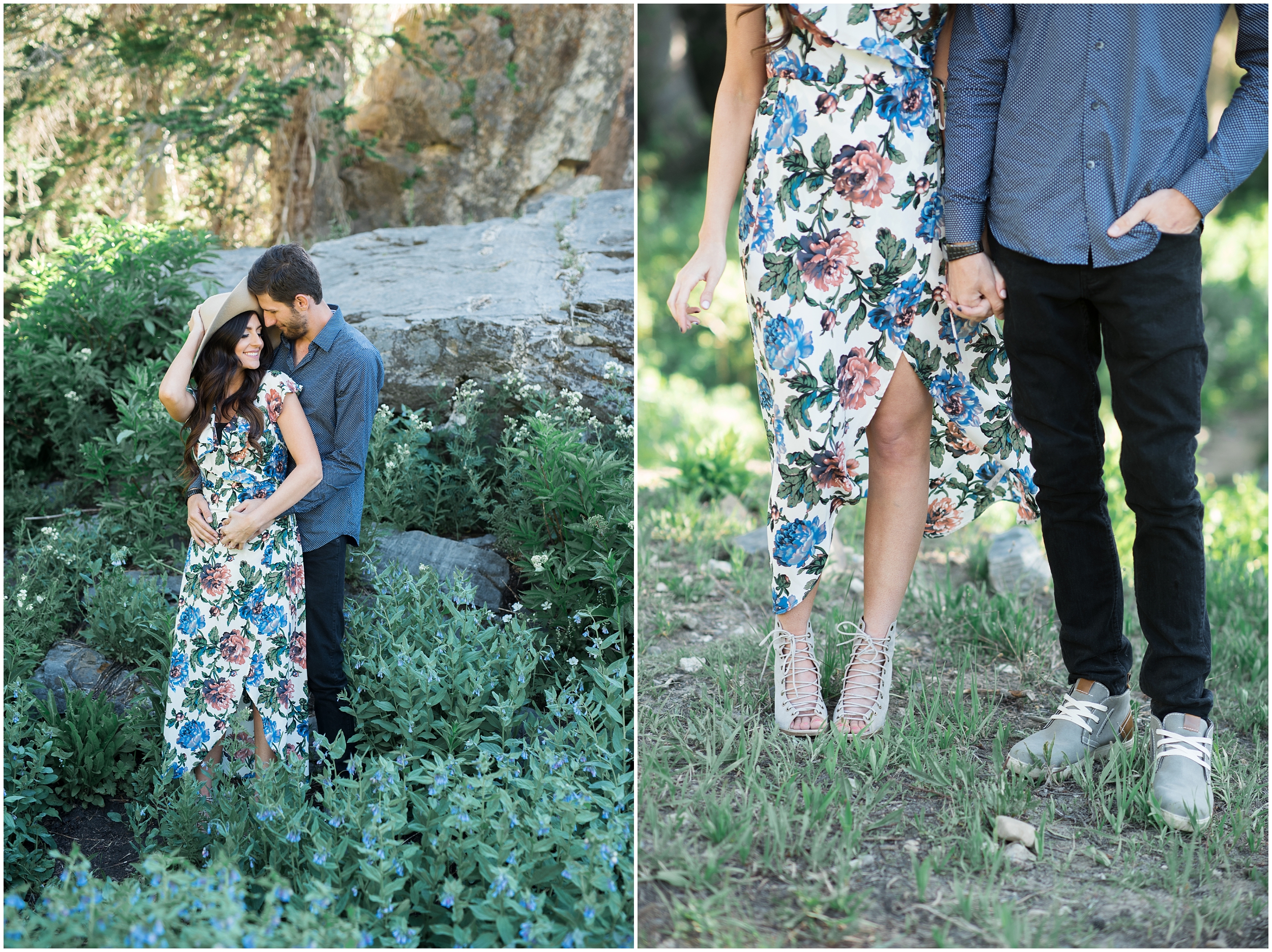 Utah mountain engagements, floral print dress and navy, rock scape engagements, destination engagements, Utah wedding photographers, Utah wedding photographer, Utah wedding photography, Utah county wedding photography, Utah county wedding photographer, salt lake city photographers, salt lake city wedding photography, salt lake photographers, salt lake city photographers, photographers in Utah, Utah photography, photography Utah, photographer Utah, Kristina Curtis photography, Kristina Curtis Photographer, www.kristinacurtisphotography.com