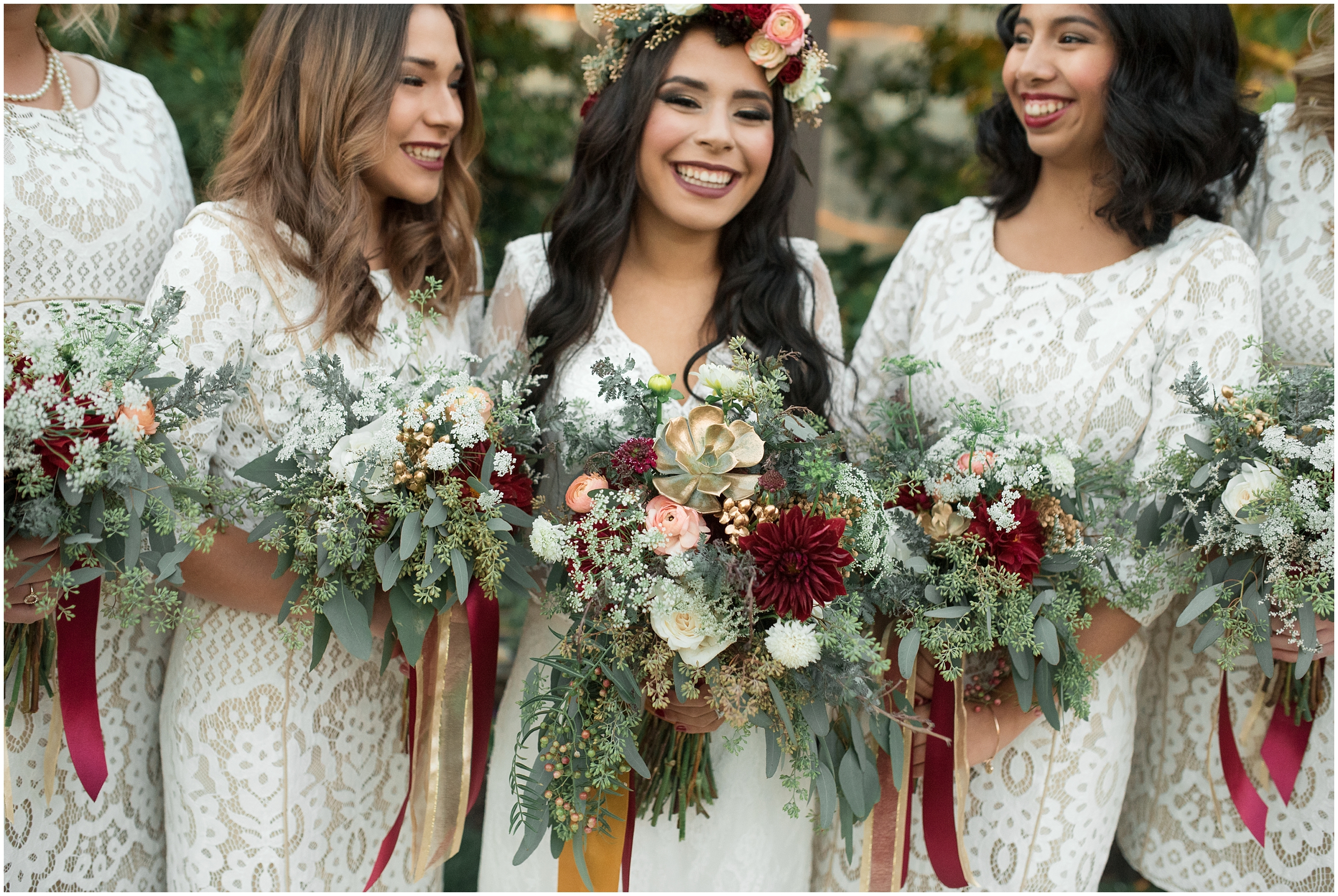 Cactus floral, green and gold, gold and deep red, maroon and green, le jardin, le jardin wedding, cream bridesmaids dresses Utah wedding photographers, Utah wedding photographer, Utah wedding photography, Utah county wedding photography, Utah county wedding photographer, salt lake city photographers, salt lake city wedding photography, salt lake photographers, salt lake city photographers, photographers in Utah, Utah photography, photography Utah, photographer Utah, Kristina Curtis photography, Kristina Curtis Photographer, www.kristinacurtisphotography.com