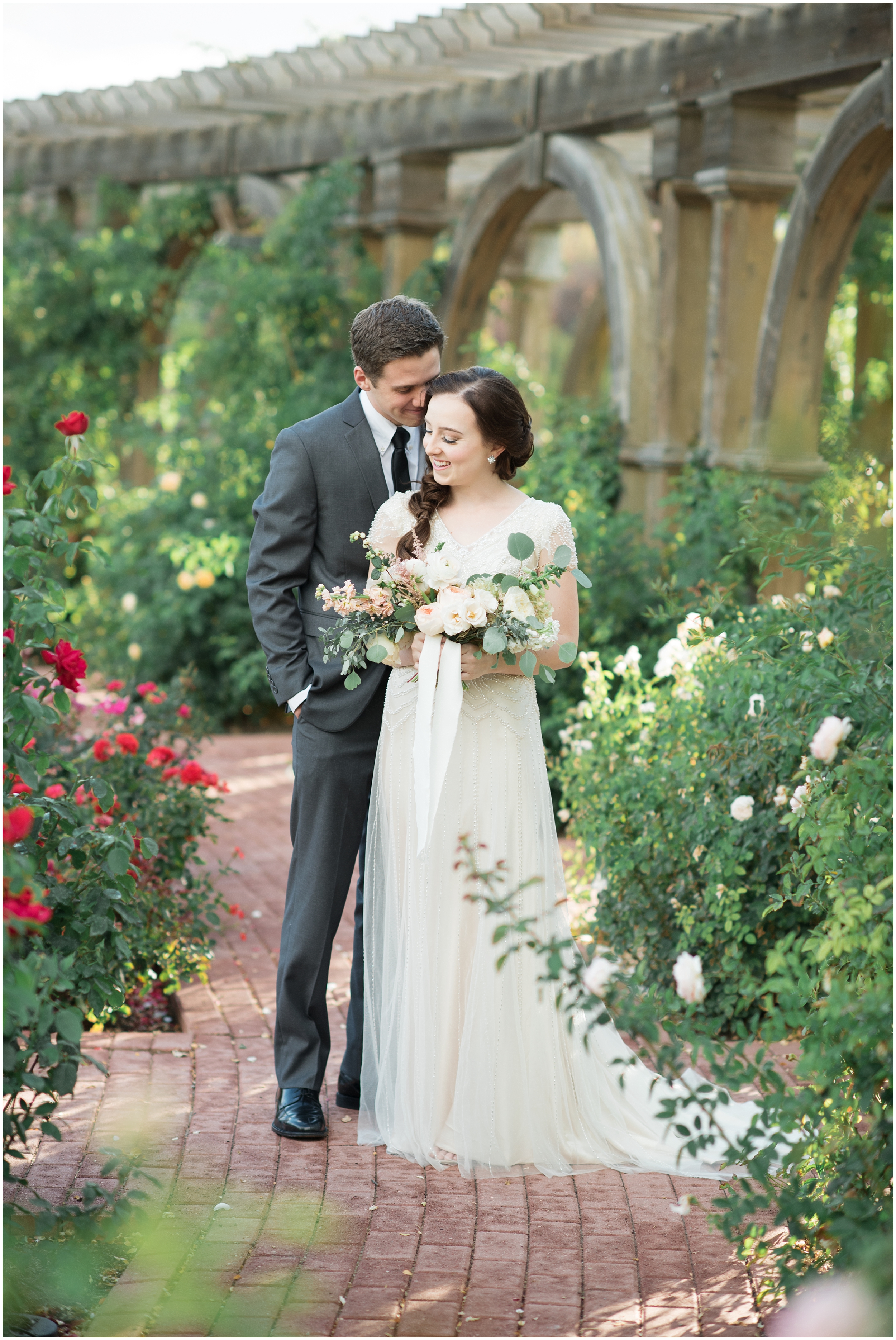 Deco wedding dress, cream and navy wedding, blush wedding flowers, thanksgiving point, garden engagements, garden bridals, sunset bridals, Utah wedding photographers, Utah wedding photographer, Utah wedding photography, Utah county wedding photography, Utah county wedding photographer, salt lake city photographers, salt lake city wedding photography, salt lake photographers, salt lake city photographers, photographers in Utah, Utah photography, photography Utah, photographer Utah, Kristina Curtis photography, Kristina Curtis Photographer, www.kristinacurtisphotography.com