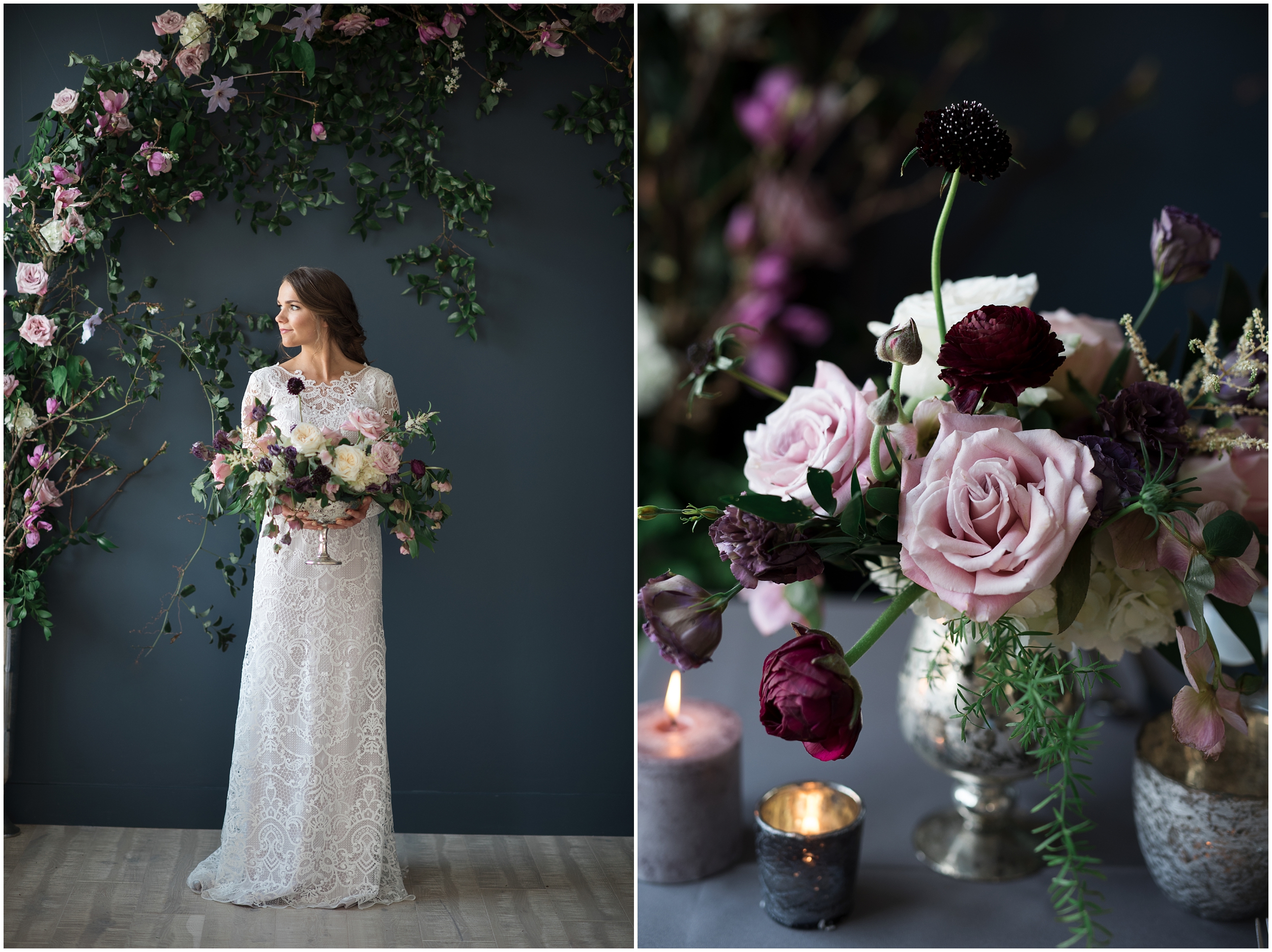 Studio bridals, navy suit, jewel tone flowers, lace dress, lace wedding dress, formal dinning setting, long wedding hair, formal wedding hair, Utah wedding photography, Utah county wedding photography, Utah county wedding photographer, salt lake city photographers, salt lake city wedding photography, salt lake photographers, salt lake city photographers, photographers in Utah, Utah photography, photography Utah, photographer Utah, Kristina Curtis photography, Kristina Curtis Photographer, www.kristinacurtisphotography.com