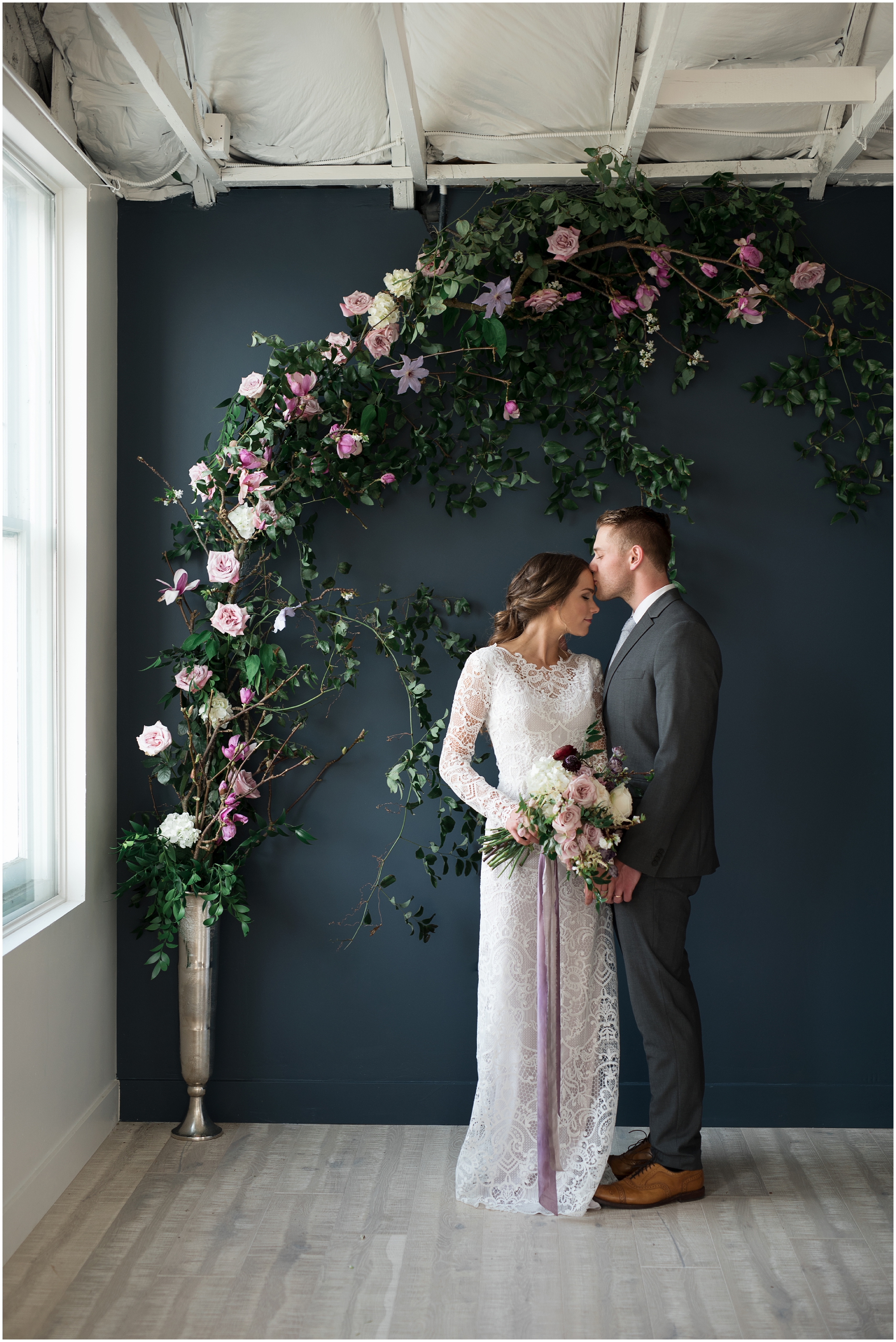 Studio bridals, navy suit, jewel tone flowers, lace dress, lace wedding dress, formal dinning setting, long wedding hair, formal wedding hair, Utah wedding photography, Utah county wedding photography, Utah county wedding photographer, salt lake city photographers, salt lake city wedding photography, salt lake photographers, salt lake city photographers, photographers in Utah, Utah photography, photography Utah, photographer Utah, Kristina Curtis photography, Kristina Curtis Photographer, www.kristinacurtisphotography.com