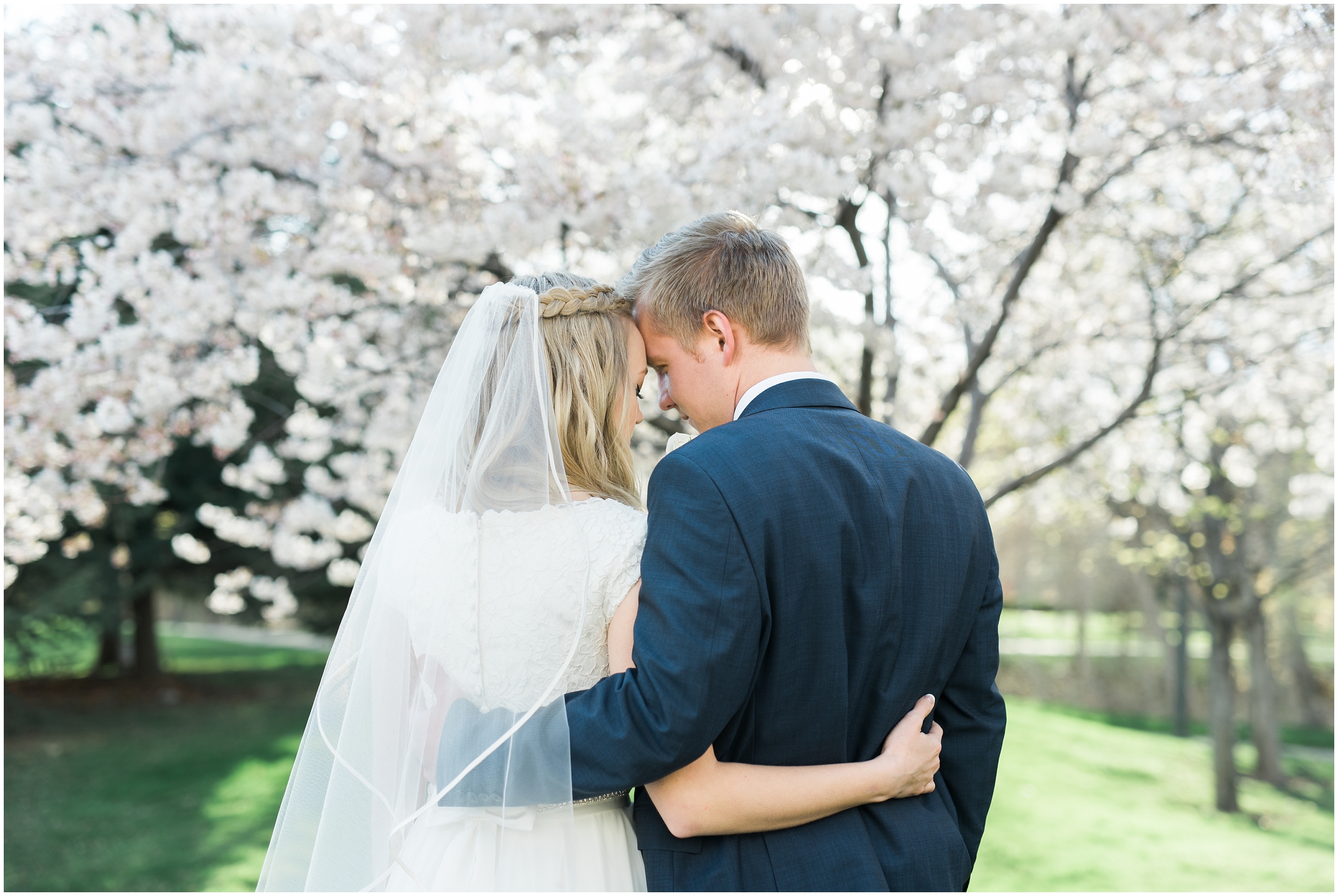 Kristina Curtis, blush flowers, spring blossoms photos, spring engagements, outdoor engagements, long veil, blush and navy wedding, spring outdoor engagements, photographers in Utah, Utah family photographer, family photos Utah, Kristina Curtis photography, Kristina Curtis Photographer, www.kristinacurtisphotography.com