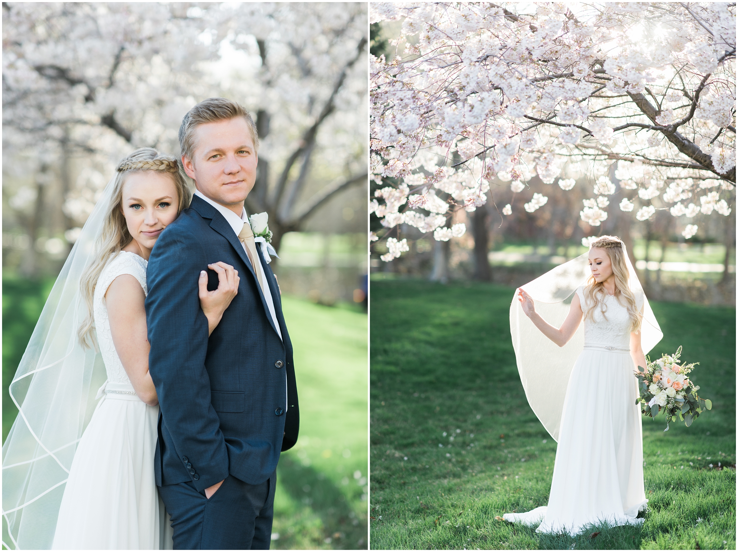 Kristina Curtis, blush flowers, spring blossoms photos, spring engagements, outdoor engagements, long veil, blush and navy wedding, spring outdoor engagements, photographers in Utah, Utah family photographer, family photos Utah, Kristina Curtis photography, Kristina Curtis Photographer, www.kristinacurtisphotography.com