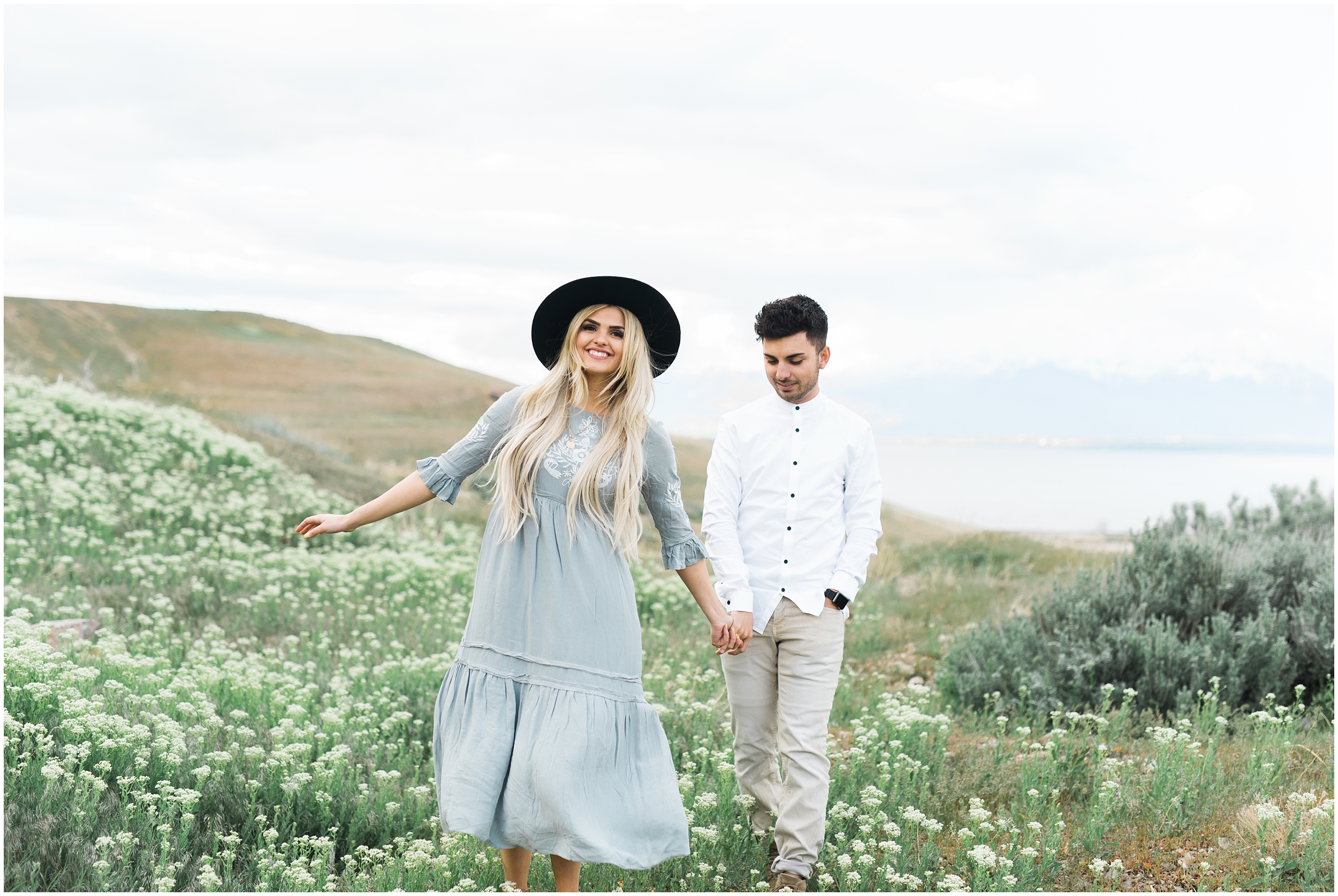 Meadow engagements, wildflower engagements, Utah mountaintop engagements, Utah mountain side engagements, green meadow engagements, Utah outdoor engagements, mountainside engagements, mountaintop engagements, family photographers in Utah, Utah family photographer, family photos Utah, Kristina Curtis photography, Kristina Curtis Photographer, www.kristinacurtisphotography.com