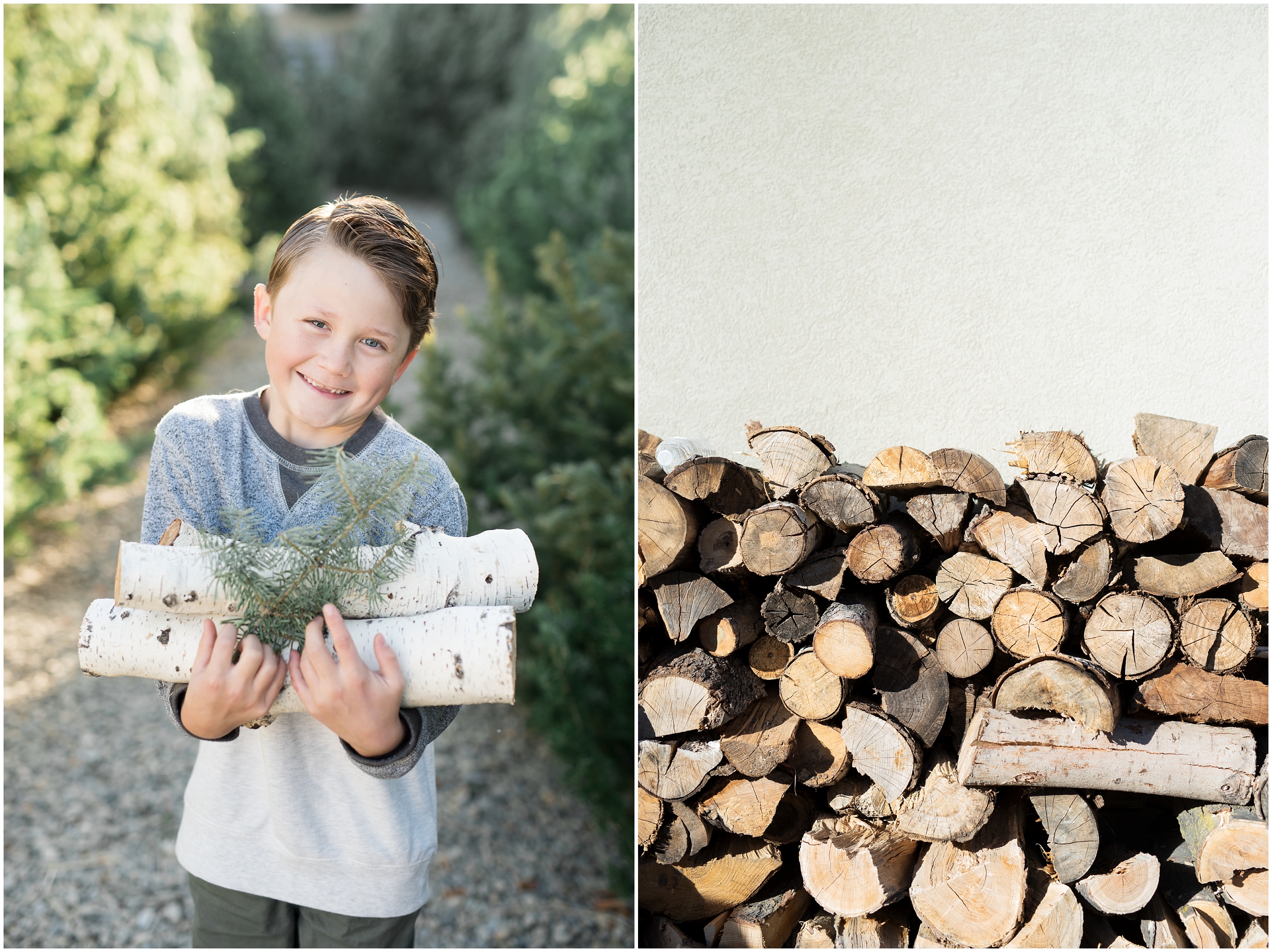 prodigitalphotos, christmas cards, holiday cards, kristina curtis photography, tree lot, utah photographer, child photographer, family photographer