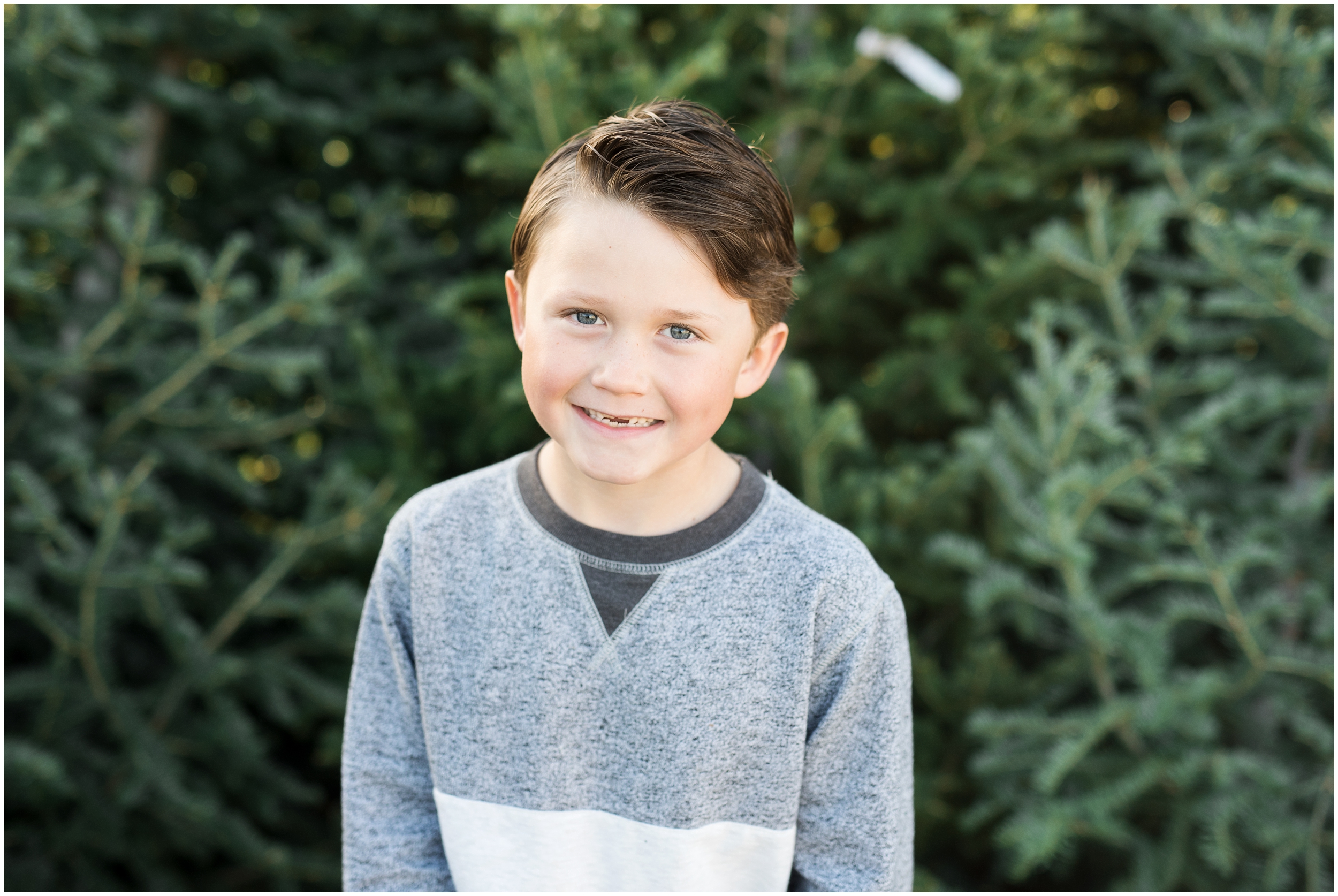 prodigitalphotos, christmas cards, holiday cards, kristina curtis photography, tree lot, utah photographer, child photographer, family photographer